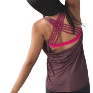LULULEMON WILD AND FREE TANK LOT - backless